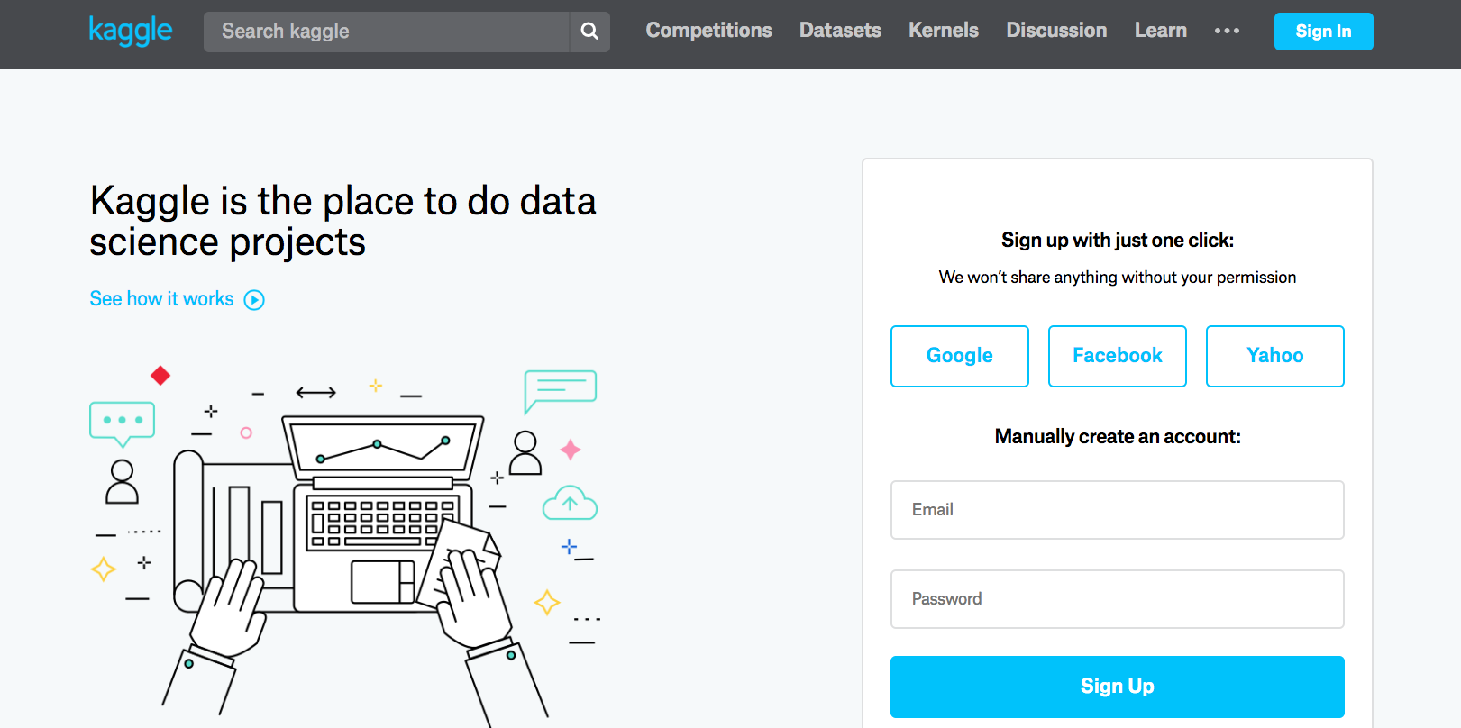 KaggleⒶwebsite